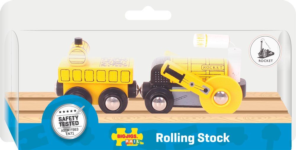 Bigjigs Rail Bigjigs Rall CN nákladní vlak + koleje - obrázek 3