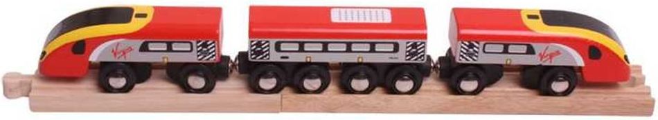 Bigjigs Rail Virgin Pendolino - obrázek 1