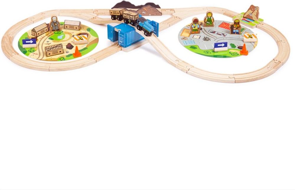 Bigjigs Rail Vláčkodráha Stavba - obrázek 1