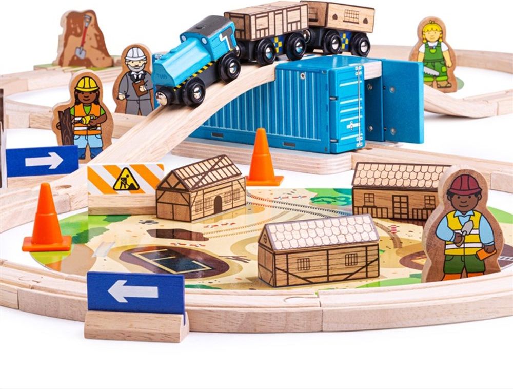 Bigjigs Rail Vláčkodráha Stavba - obrázek 2