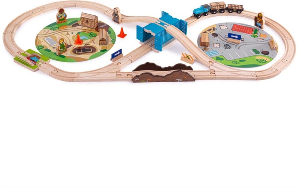 Bigjigs Rail Vláčkodráha Stavba - obrázek 3