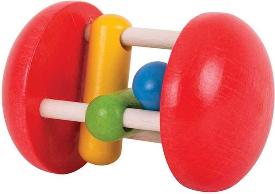 Bigjigs Toys Bigjigs Baby Chrastítko duhový válec - obrázek 1