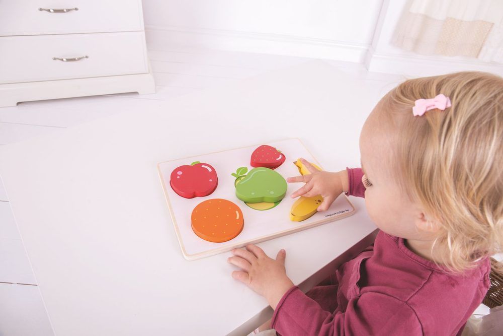 Bigjigs Toys Vkládací puzzle ovoce - obrázek 5