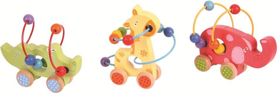 Bigjigs Toys Bigjigs Baby Motorický labyrint krokodýl - obrázek 2