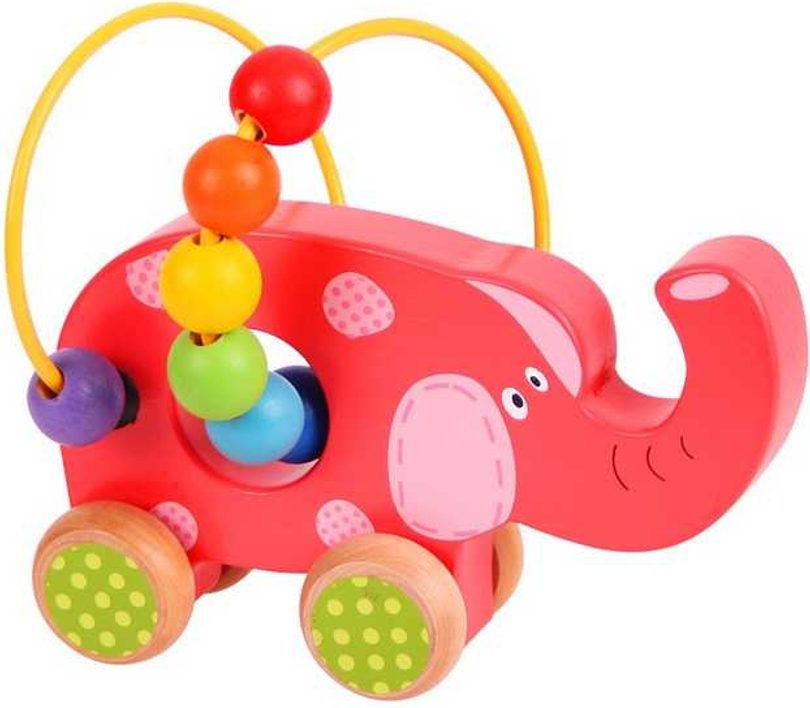 Bigjigs Toys Bigjigs Baby Motorický labyrint slon - obrázek 1