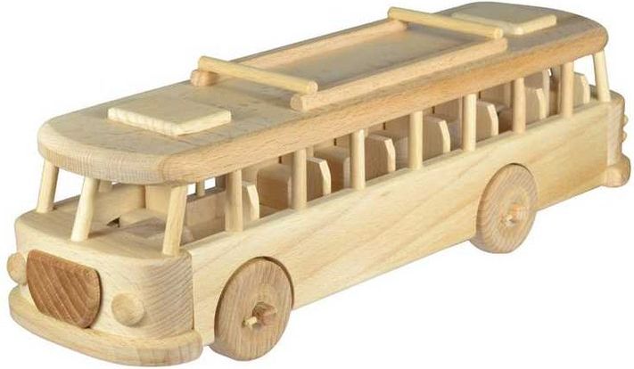 Ceeda Cavity - přírodní dřevěný retro autobus - obrázek 1