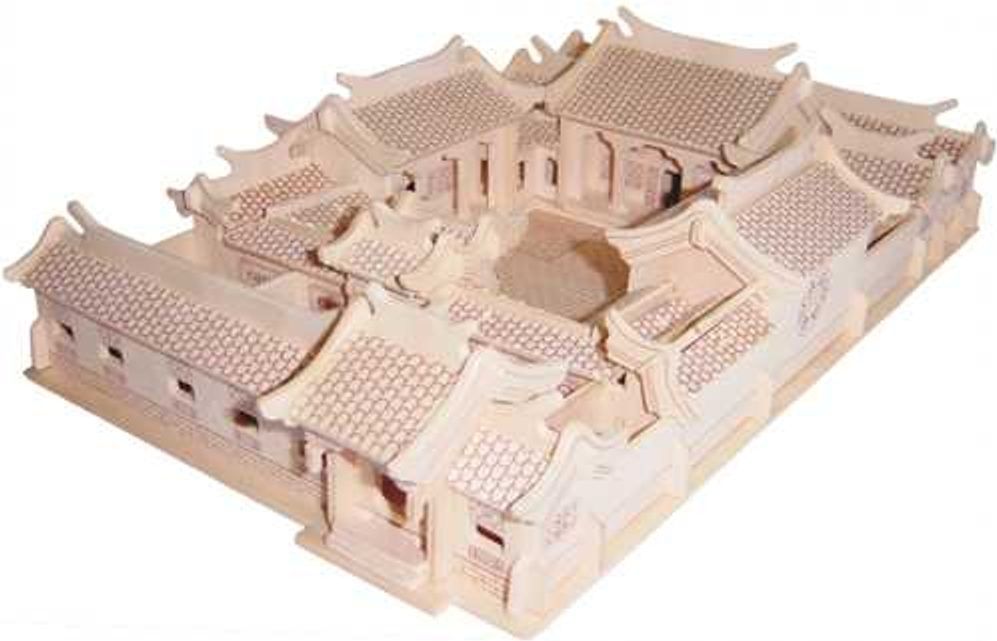 Woodcraft construction kit Woodcraft Dřevěné 3D puzzle císařský palác - obrázek 1