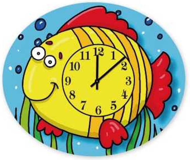 RoboTime 3D puzzle hodiny se strojkem rybka - obrázek 1