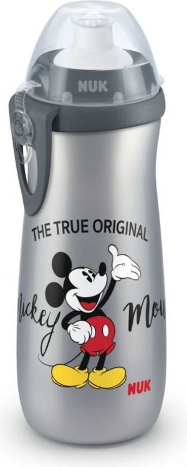 NUK FC Sports Cup Mickey Mouse 450 ml 1ks šedá - obrázek 1