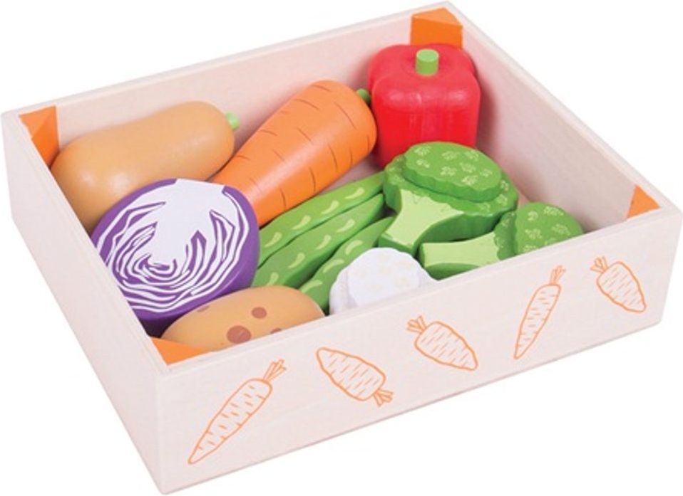 Bigjigs Toys Krabička se zeleninou - obrázek 1
