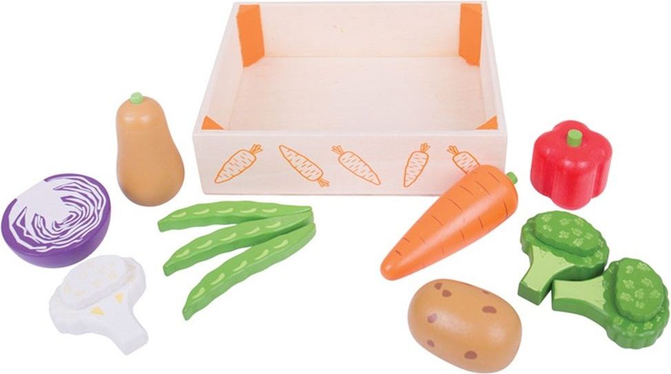 Bigjigs Toys Krabička se zeleninou - obrázek 3
