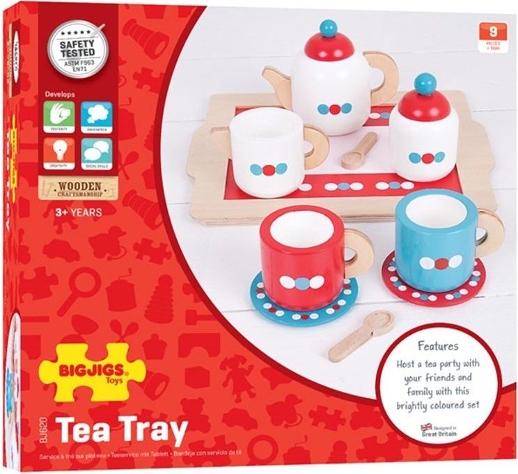 Bigjigs Toys Čajový servis s puntíky - obrázek 2