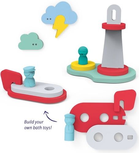 QUUTopia Vodní záchranáři - Puzzle do vody 3D - obrázek 1
