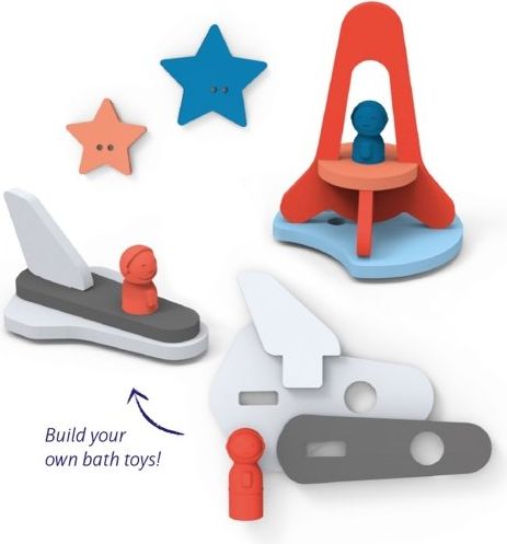 QUUTopia Výprava na Měsíc - Puzzle do vody 3D - obrázek 1