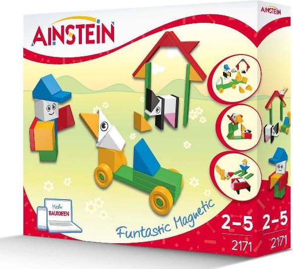 AINSTEIN Our Farm, Magnetická stavebnice - obrázek 1
