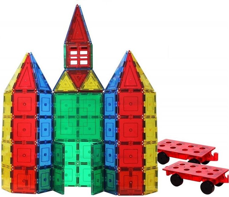 MAGPLUS Architekt magnetická stavebnice 100 dílů - obrázek 2