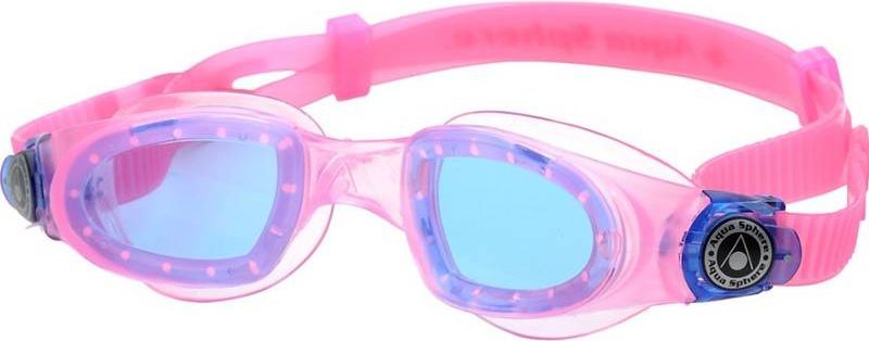 Dětské plavecké brýle Aqua Sphere Moby Kid  růžové modrý zorník - obrázek 1