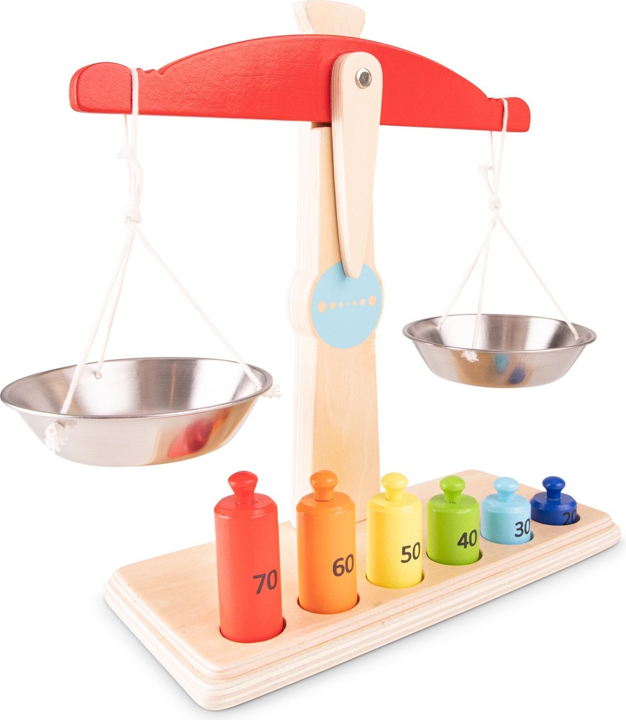 New Classic Toys Dřevěná váha se závažím - obrázek 2