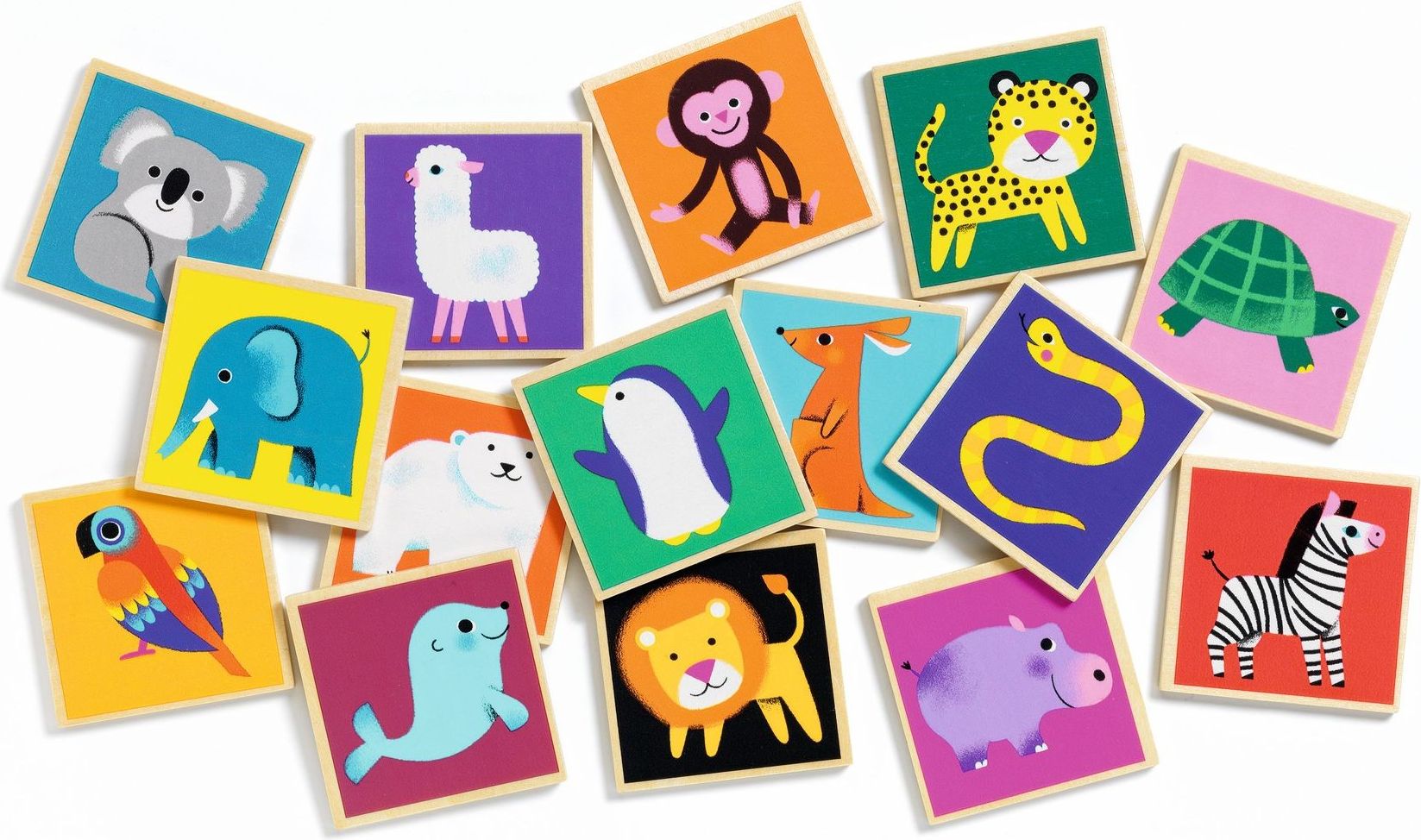 Djeco Educationnal wooden games Memo Wood - obrázek 2