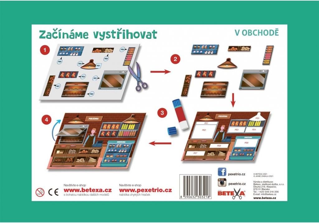 začínáme vystřihovat v obchodě - obrázek 4