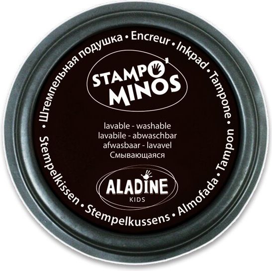 AladinE Razítkovací polštářek Stampo Colors černý 19851 1 ks - obrázek 1