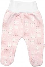 Kojenecká soupravička 3-dílná bavlna - NEW BUNNY růžovo-bílá - vel.62 - obrázek 2