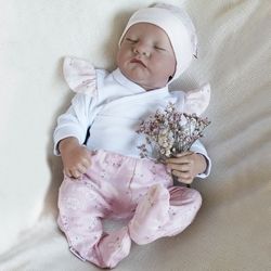 Kojenecká soupravička 3-dílná bavlna - NEW BUNNY růžovo-bílá - vel.62 - obrázek 5