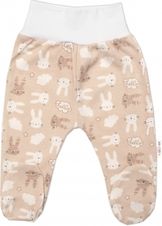 Kojenecká soupravička 3-dílná bavlna - NEW BUNNY béžovo-bílá - vel.62 - obrázek 2