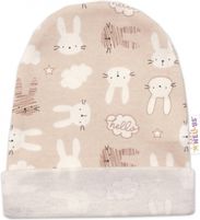 Kojenecká soupravička 3-dílná bavlna - NEW BUNNY béžovo-bílá - vel.62 - obrázek 4