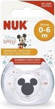 Dudlík silikonový plochý NUK - MICKEY MINNIE bílý - 0-6měs. - obrázek 2