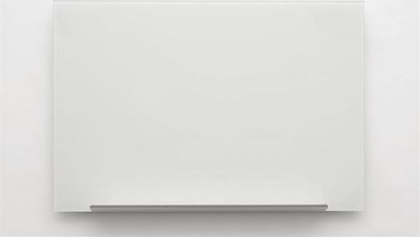 Magnetická skleněná tabule "Diamond", bílá, 71,1x126 cm, NOBO - obrázek 1