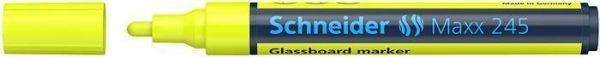 Popisovač na sklo "Maxx 245", žlutá, 1-3 mm, SCHNEIDER - obrázek 2