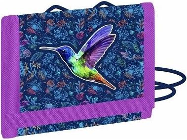 Dětská textilní peněženka Kolibřík - obrázek 1