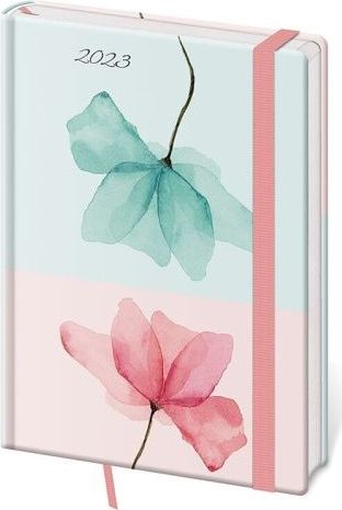 Diář denní A5 Vario Duo s gumičkou 2023 / 14,5cm x 20,5cm / DV422-14-23 - obrázek 1
