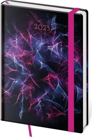 Diář týdenní A5 Vario Electric s gumičkou 2023 / 14,5cm x 20,5cm / DV423-21-23 - obrázek 1