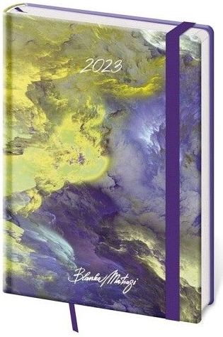 Diář týdenní A5 Vario Matragi Blooming s gumičkou 2023 / 14,5cm x 20,5cm / DV423-32-23 - obrázek 1