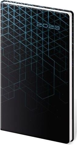 Diář kapesní Vario Blue design 2023 / 8cm x 15cm / DV426-01-23 - obrázek 1