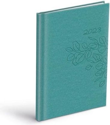 MFP Diář týdenní T805 PU green 2023 / 14,8cm x 21cm / 7781186 - obrázek 1