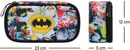 BAAGL Penál etue Skate Batman Komiks - obrázek 4
