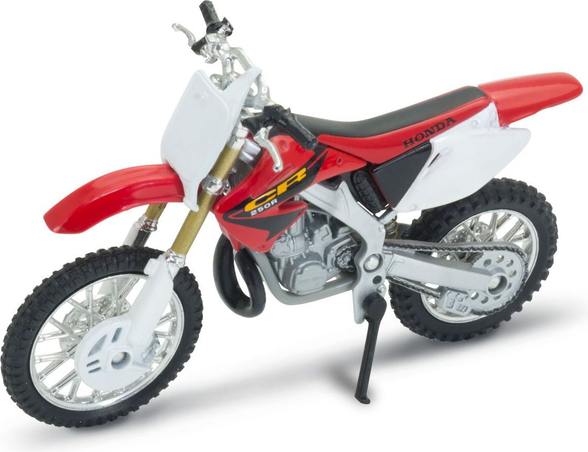 Welly Motocykl Honda CR250R 1:18 červená - obrázek 2