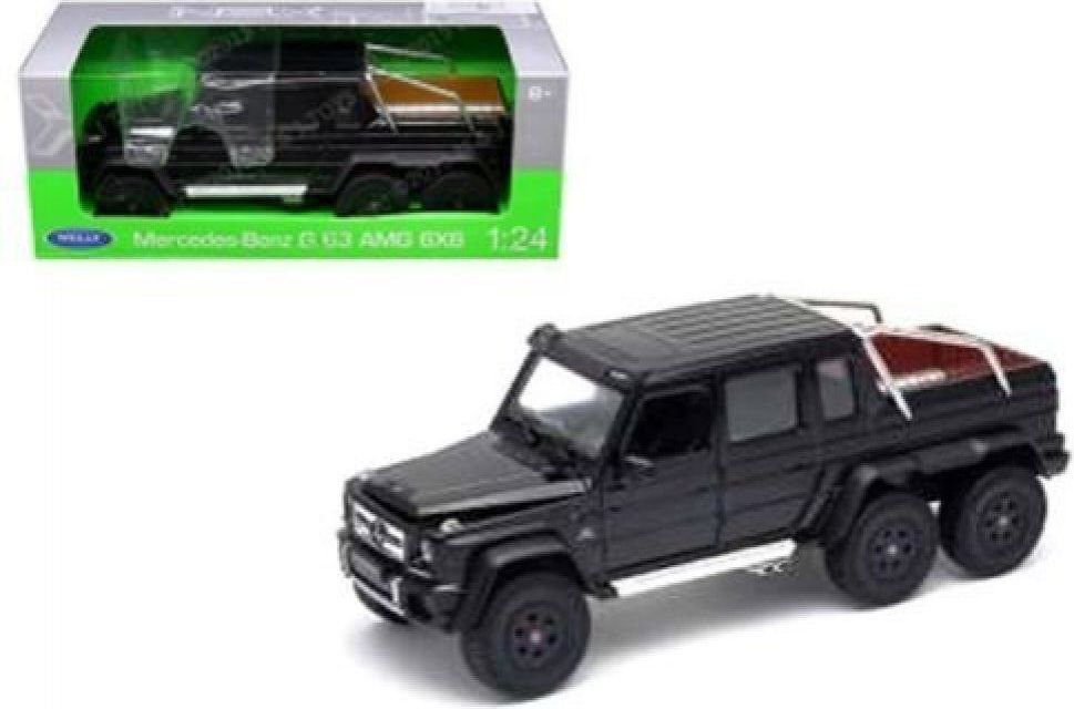 Welly Mercedes-Benz G63 AMG 6x6 1:34 černý - obrázek 1