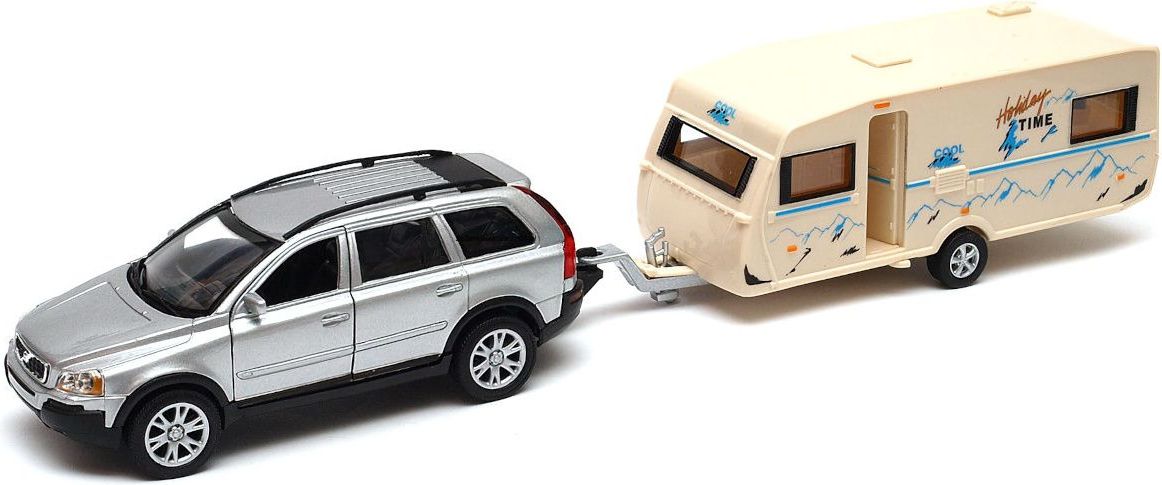 Welly Volvo XC90 s obytným přívěsem 1:34 - obrázek 3