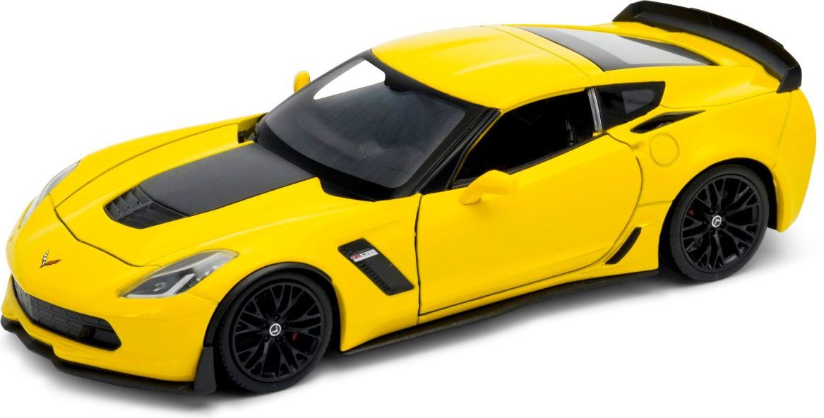 Welly Chevrolet Corvette Z06 (2017) 1:24 žlutá - obrázek 2