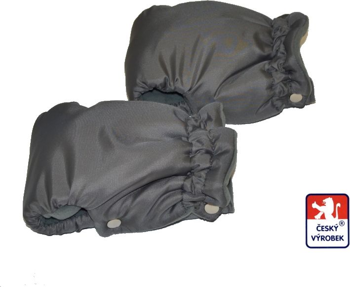 Rukávník na kočárek Dětský svět boxerky grey/light grey - obrázek 3