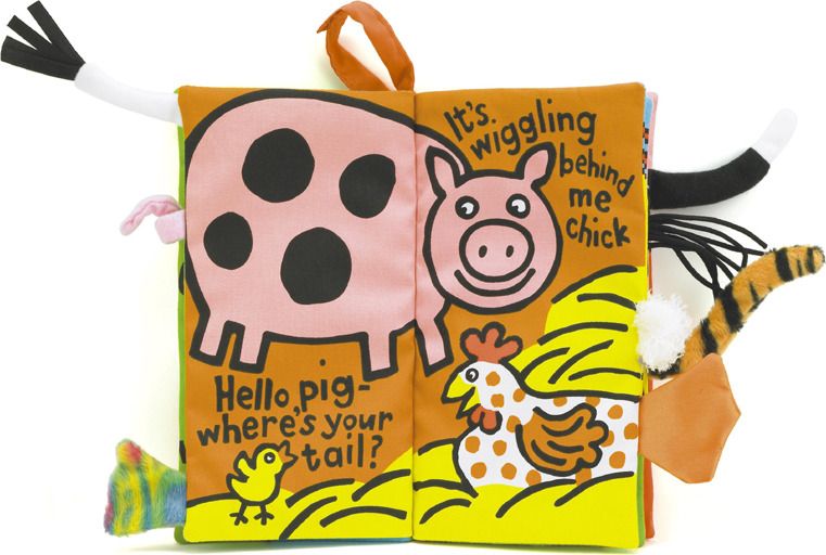 TEXTILNÍ KNÍŽKA JELLYCAT, ZVÍŘÁTKA Z FARMY - obrázek 2