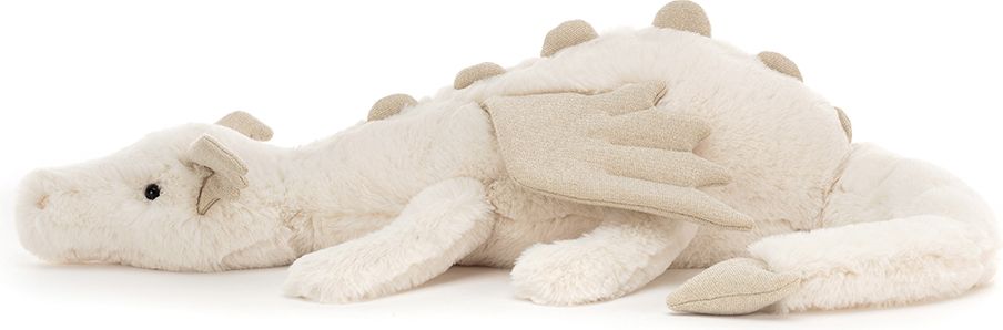 PLYŠOVÝ DRAK JELLYCAT, SNOW, 50 CM - obrázek 2