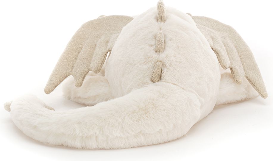 PLYŠOVÝ DRAK JELLYCAT, SNOW, 50 CM - obrázek 3