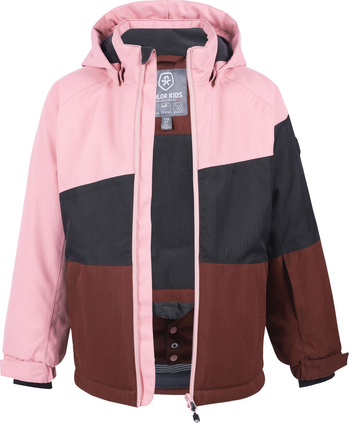 DĚTSKÁ ZIMNÍ LYŽAŘSKÁ BUNDA COLOR KIDS, ZEPHYR AF 10.000 Velikost: 104 - obrázek 3