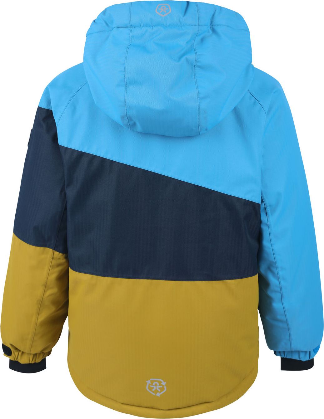 DĚTSKÁ ZIMNÍ LYŽAŘSKÁ BUNDA COLOR KIDS, DRIED TOBACCO AF 10.000 Velikost: 104 - obrázek 3