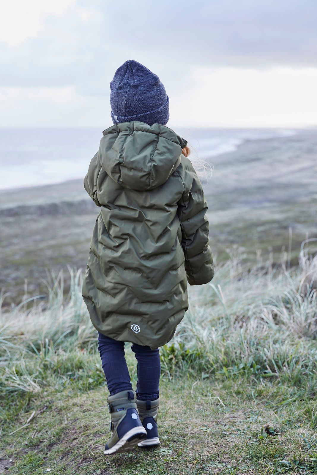 DĚTSKÁ ZIMNÍ BUNDA COLOR KIDS, AF 10.000 DARK OLIVE Velikost: 104 - obrázek 2